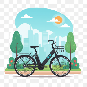 Uitly bicycle for eco-friendly short-distance travel