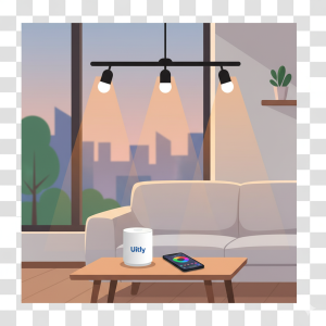 Uitly energy-efficient LED smart lights for sustainable homes