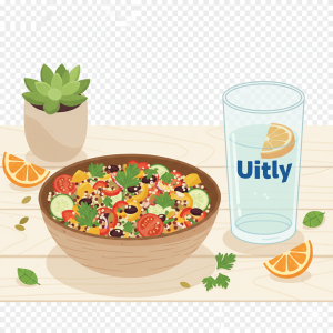 Uitly plant-based meal for eco-friendly dining